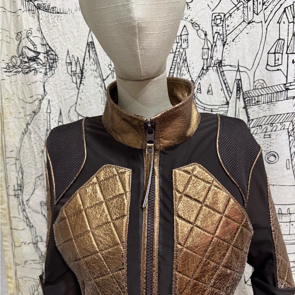 Blanc Noir Limited Editon Bronze Gold Jacket - Picture 2 of 9